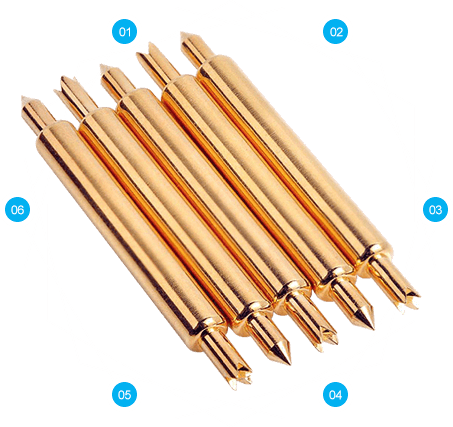 華榮華雙頭探針、高頻測(cè)試彈簧探針、pogopin探針、層層嚴(yán)格質(zhì)檢，保證產(chǎn)品零缺陷
