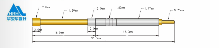 PH-3M3、 PH系列探針、探針尺寸、測(cè)試探針圖片、三尖探針圖片、頂針圖片、彈簧探針圖片