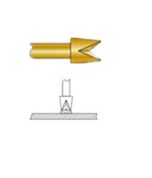 四爪頭探針、探針用法圖、探針原理圖、測試探針圖片