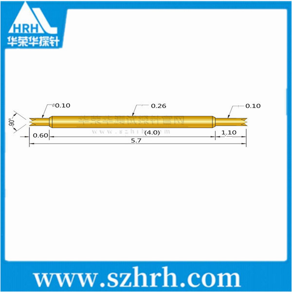 026-UU-5.7L，華榮華雙頭測試探針廠家