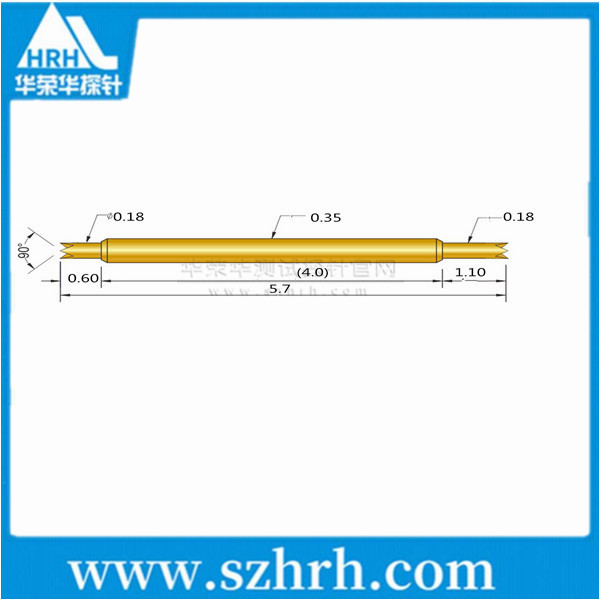 035-UU-5.7L，華榮華雙頭測試探針廠家