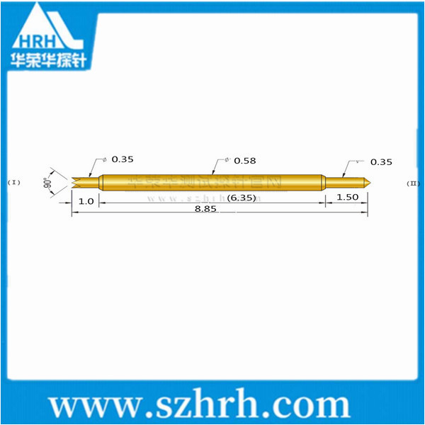 058-UB-8.8L ，華榮華雙頭探針廠(chǎng)家